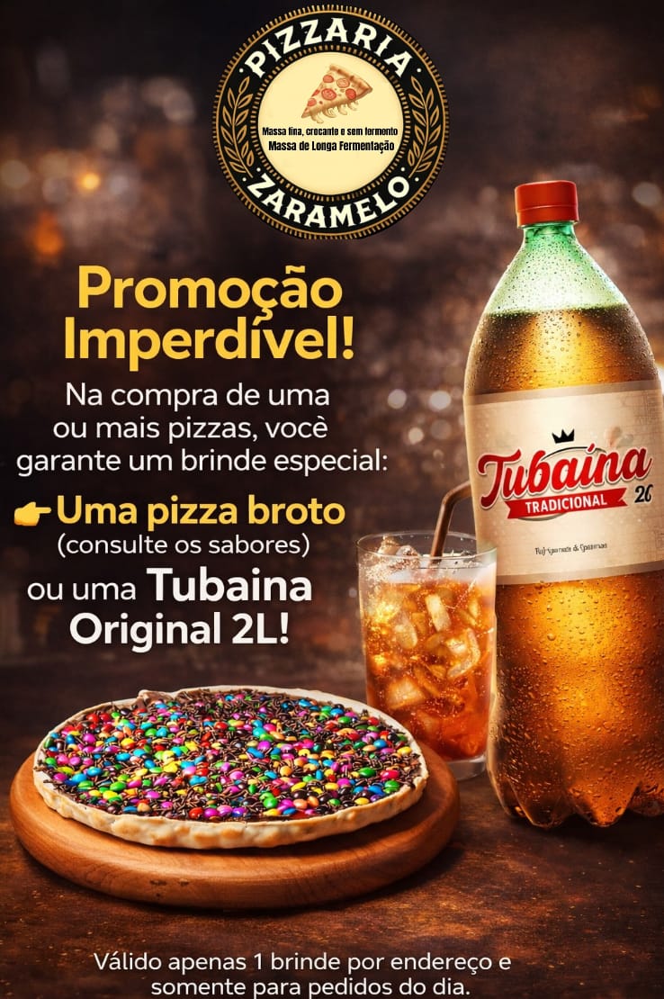 Promoção Pizzaria Zaramelo Promoção Pizzaria Zaramelo